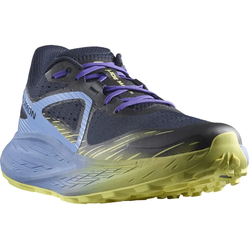 Salomon Glide Max TR Men's Trail Running Shoe in Granada Sky/Dark Sapphire/Sunny Lime-7